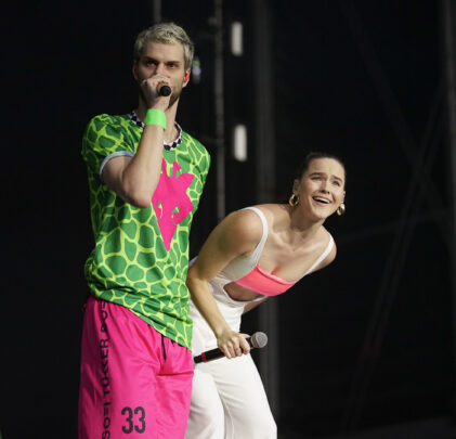 Sofi Tukker comparte videos de su show en Corona Capital
