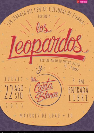 Los Leopardos en el Centro Cultural España