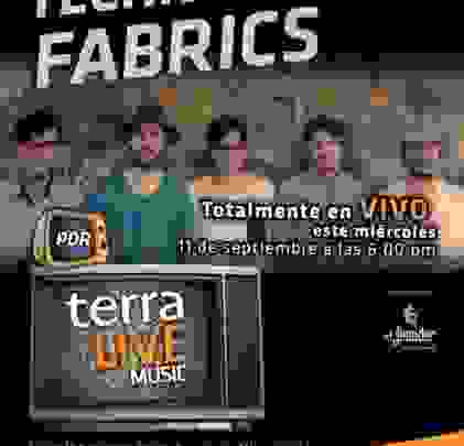 Technicolor Fabrics en Terra Live Music Studio
