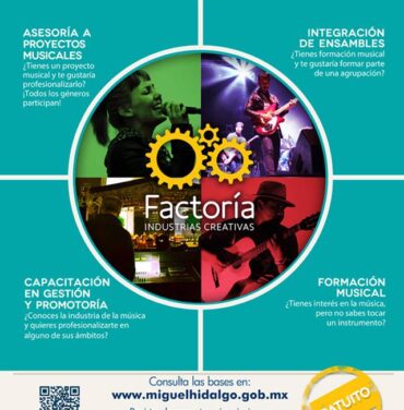 Factoría 360°, Industrias creativas