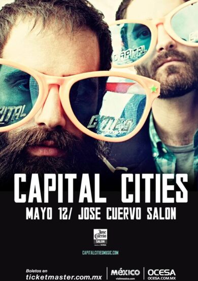 Capital Cities en el José Cuervo Salón