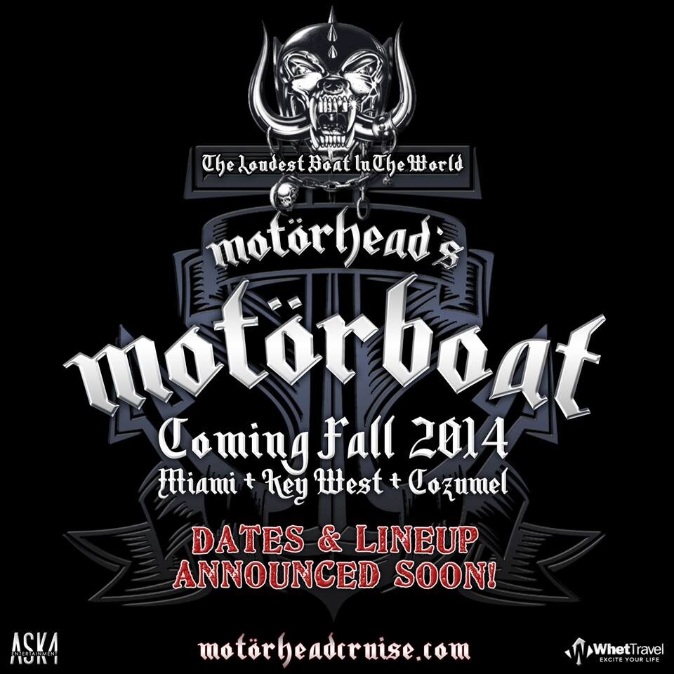 Motörhead anuncia su crucero