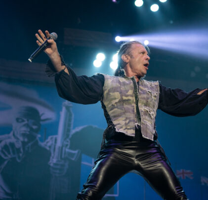 Iron Maiden en el Palacio de los Deportes