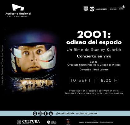 La Orquesta Filarmónica musicalizará '2001: Odisea del Espacio'