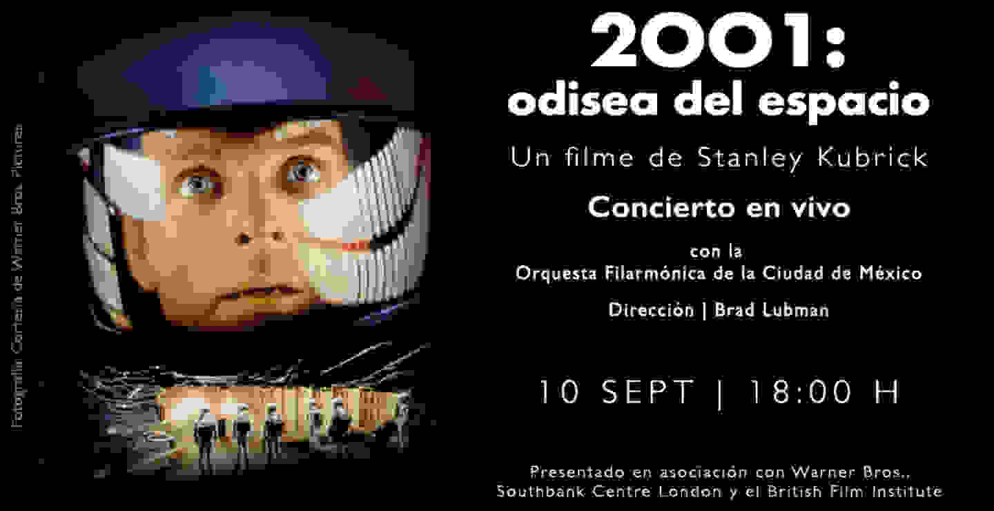 La Orquesta Filarmónica musicalizará '2001: Odisea del Espacio'