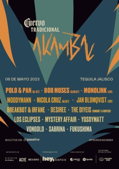 Conoce el lineup del Festival Akamba 2023