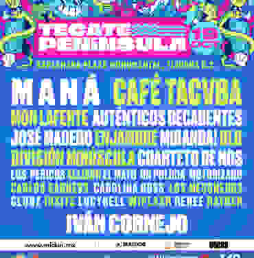 PRECIOS: Festival Tecate Península 2024 anuncia lineup