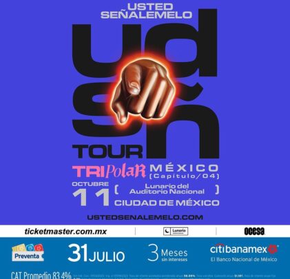 PRECIOS: Usted Señalemelo prepara show en el Lunario