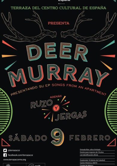 Deer Murray en la Terraza del Centro Cultural España