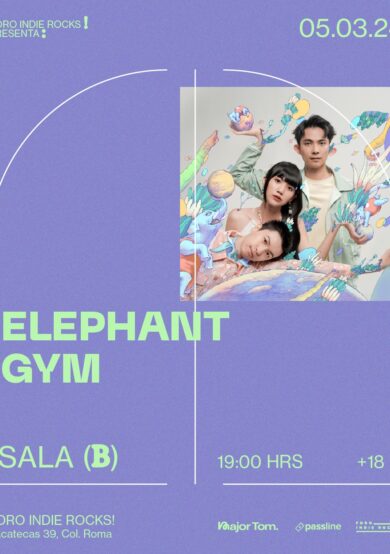 Elephant Gym se presentará en el Foro Indie Rocks!