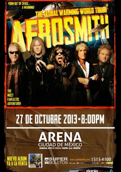 Aerosmith vuelve a la Ciudad de México