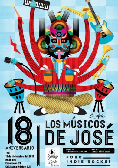 Los Músicos de José en el Foro Indie Rocks!