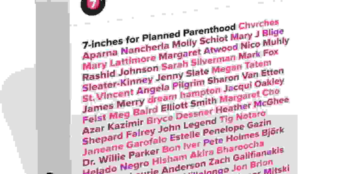 ‘7-inches for Planned Parenthood’: Björk, Feist, Foo Fighters, St. Vincent…