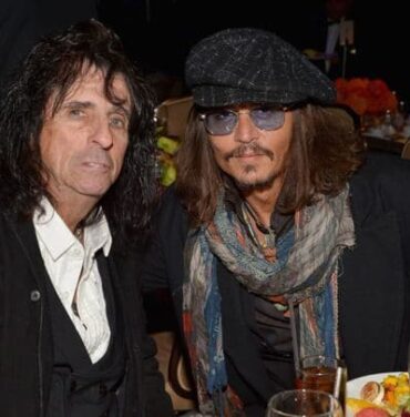 Paul McCartney, Johnny Depp y Alice Cooper