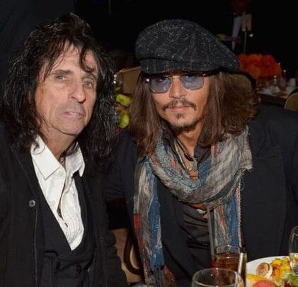 Paul McCartney, Johnny Depp y Alice Cooper
