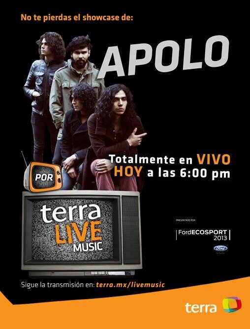 Apolo en Terra Live Music Studio