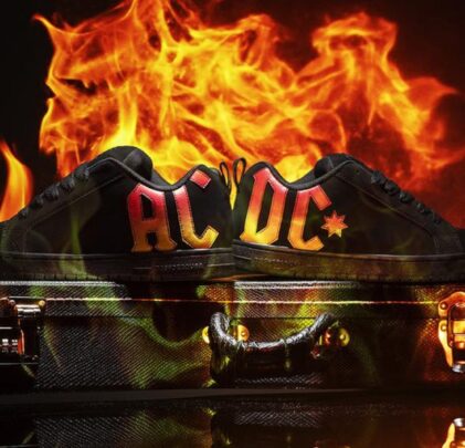 AC/DC se une a DC Shoes en una nueva línea de ropa y tenis