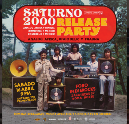 ¡Sé parte del release party de Analog Africa en Foro Indie Rocks!