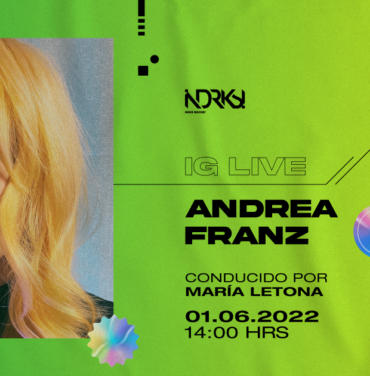 No te pierdas el IG Live con Andrea Franz