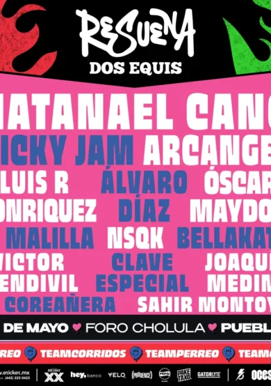 PRECIOS: El festival Resuena Dos Equis 2025 revela su lineup