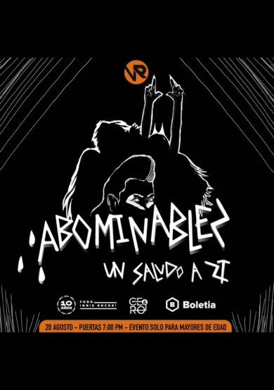 Abominablez se presentará en el Foro Indie Rocks!