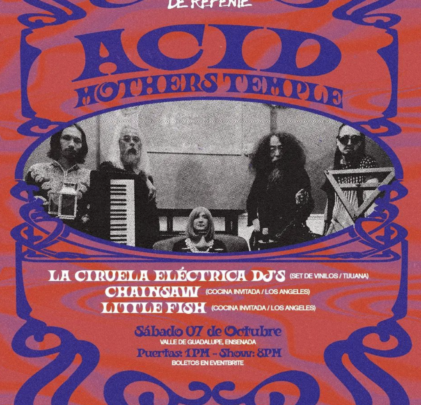 Nrmal De Repente llevará a Acid Mothers Temple a Ensenada