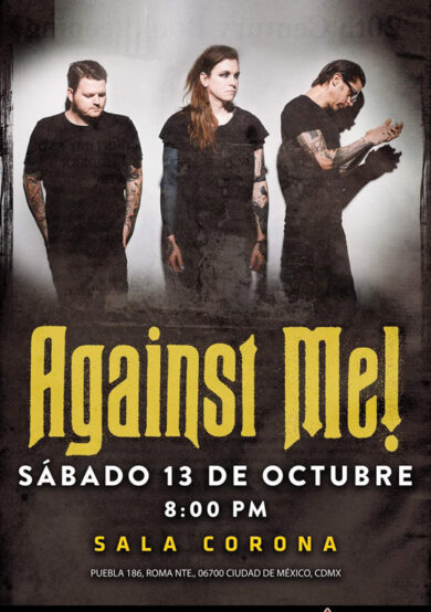 Against Me! regresa a México