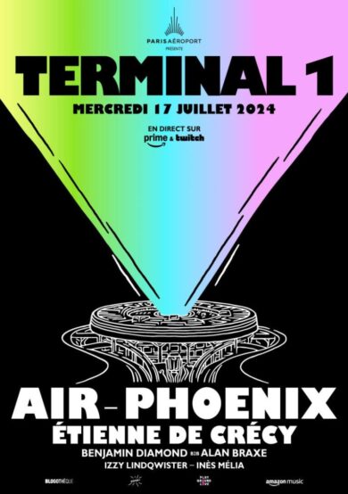 Air y Phoenix en livestream por el 50 aniversario del Aeropuerto de París