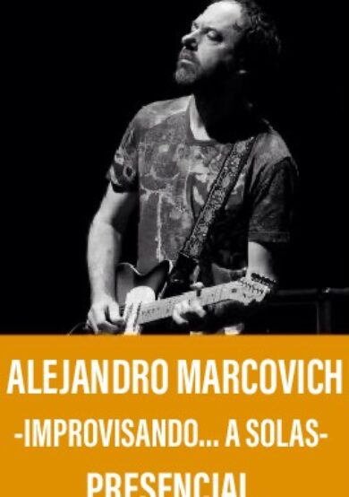Alejandro Marcovich anuncia concierto de improvisación