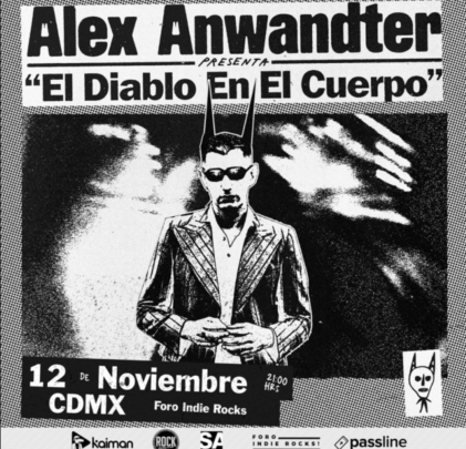 Alex Anwandter llegará al Foro Indie Rocks!