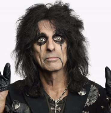 Alice Cooper en billete de lotería
