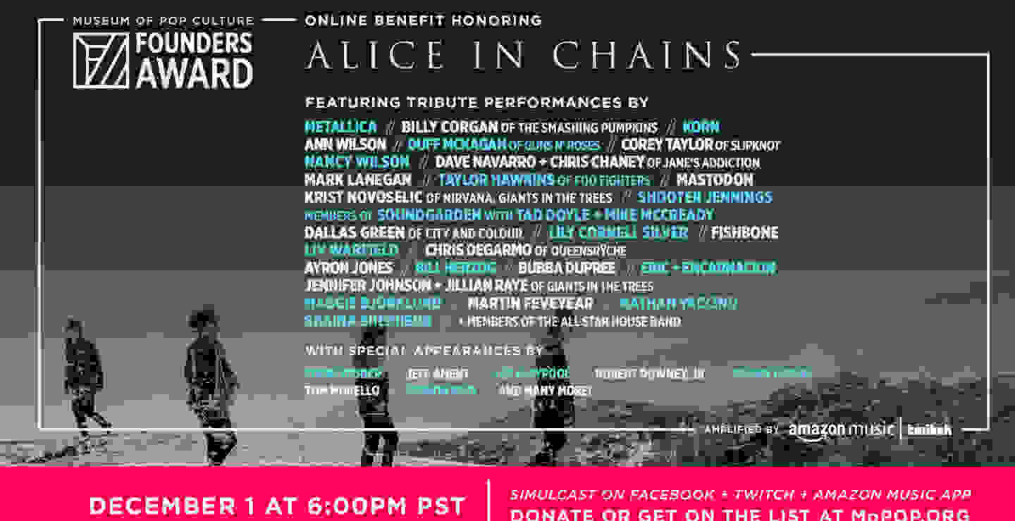No te pierdas el homenjae a Alice In Chains en streaming