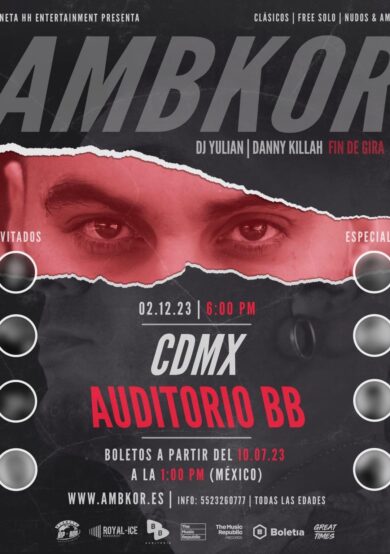 Ambkor regresa a la CDMX con un nuevo show