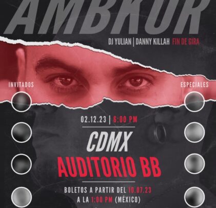 Ambkor regresa a la CDMX con un nuevo show