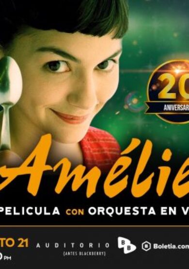 Disfruta de 'Amélie' con Orquesta en vivo
