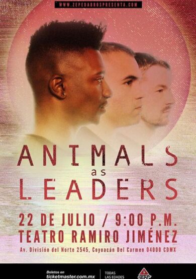 Animals as Leaders se presentará en el Teatro Ramiro Jiménez