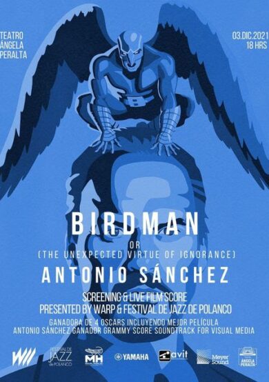 Antonio Sánchez tocará en vivo la banda sonora de 'Birdman'