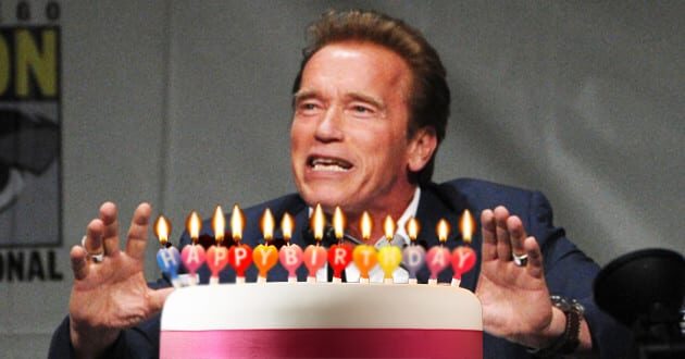 ¡Feliz cumpleaños 68 Arnold Schwarzenegger!