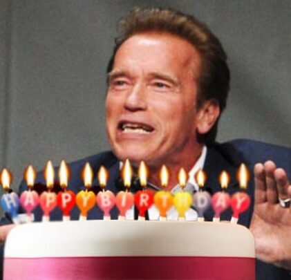 ¡Feliz cumpleaños 68 Arnold Schwarzenegger!