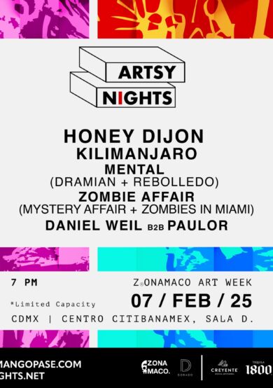 PRECIOS: No te pierdas Artsy Nights 2025 de Zona Maco