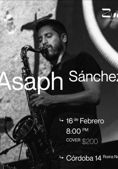Asaph Sánchez anuncia experiencia sonora en CDMX