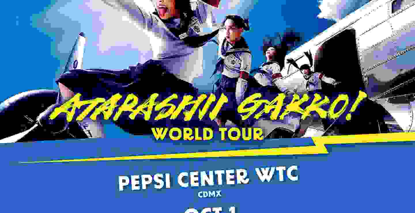 Atarashii Gakko! se presentará en el Pepsi Center WTC