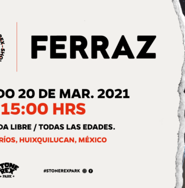 Ferraz ofrecerá showcase en Stone Rex Park