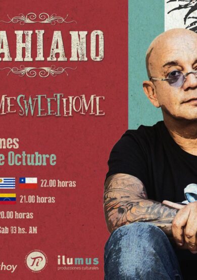 Bahiano presentará su show 'Home Sweet Home' en streaming