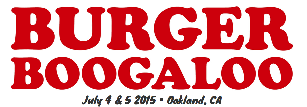 Listo el cartel del Burger Boogaloo Fest 2015