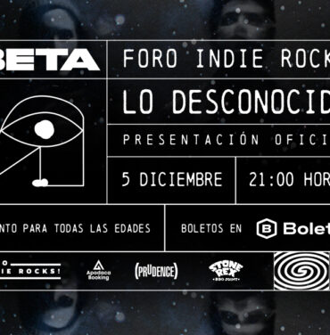 BETA se presentará en el Foro Indie Rocks!