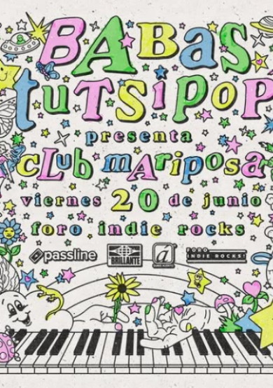 Babas tutsipop invadirá el Foro Indie Rocks!