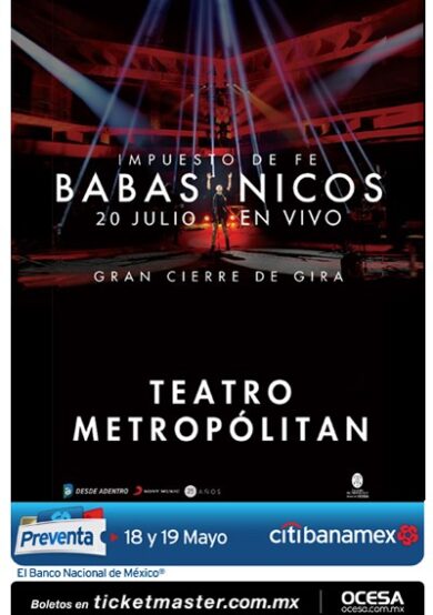 Babasónicos en el Teatro Metropólitan