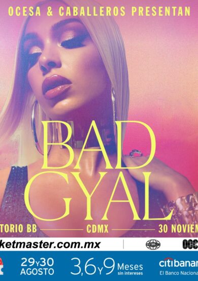 Bad Gyal anuncia concierto en el Auditorio BB