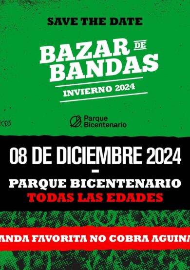 Save The Date: Bazar De Bandas Invierno 2024